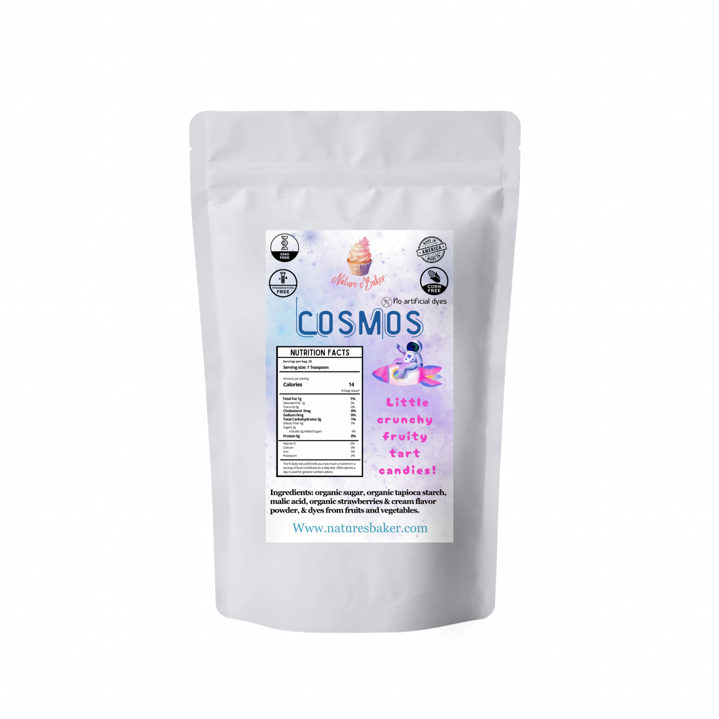 Bulk All Natural Cosmos Candy - 5lbs - Nature’s Baker