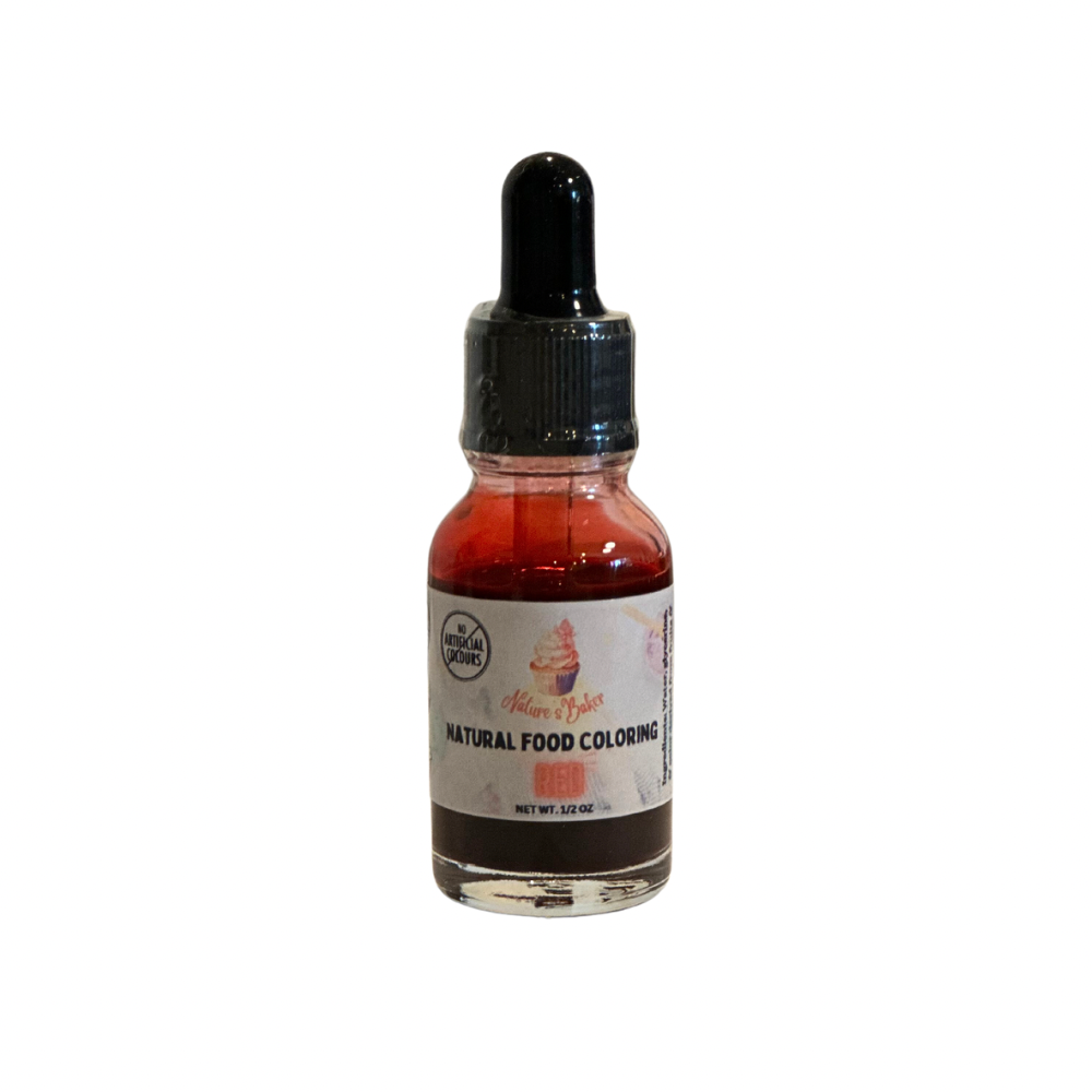 Natural Red Food Coloring - .5oz - Nature’s Baker