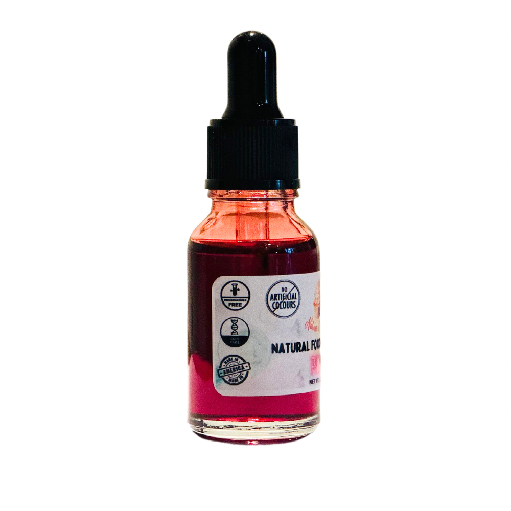 Natural Pink Food Coloring - .5oz - Nature’s Baker