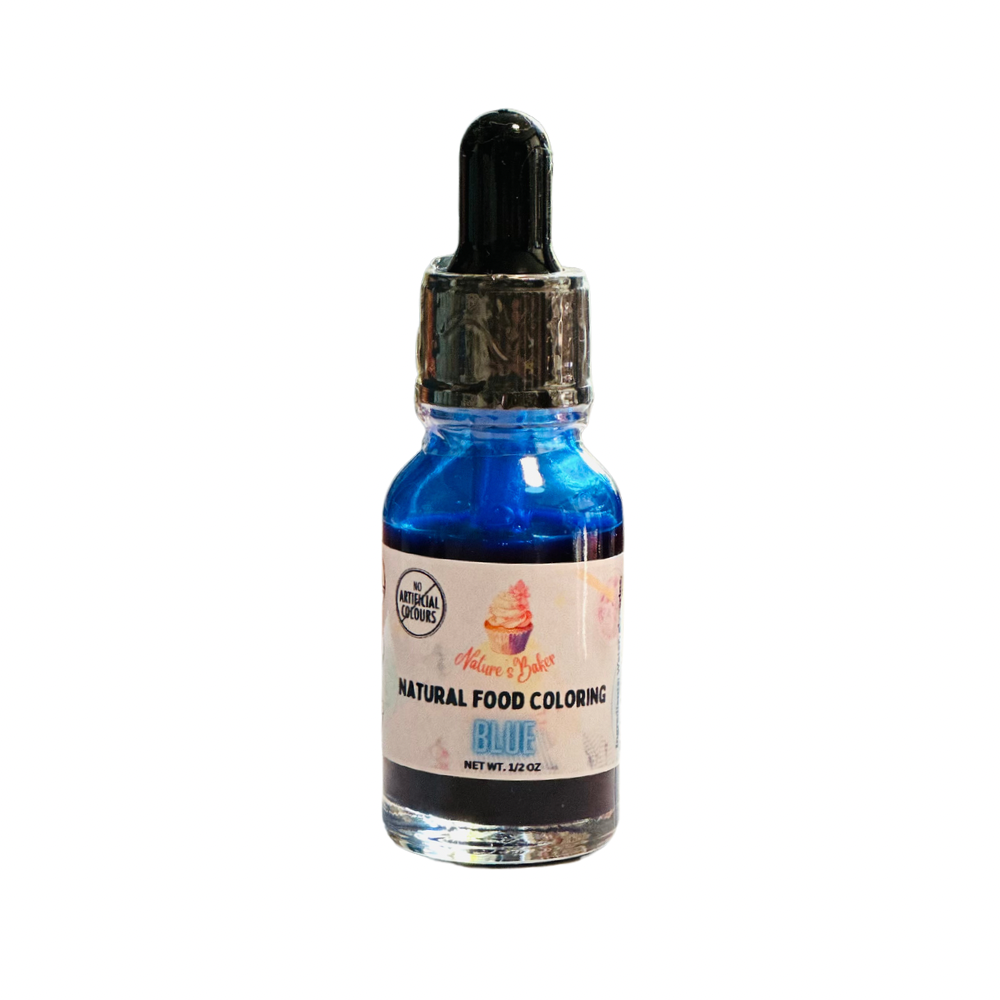 Natural Blue Food Coloring - .5oz - Nature’s Baker