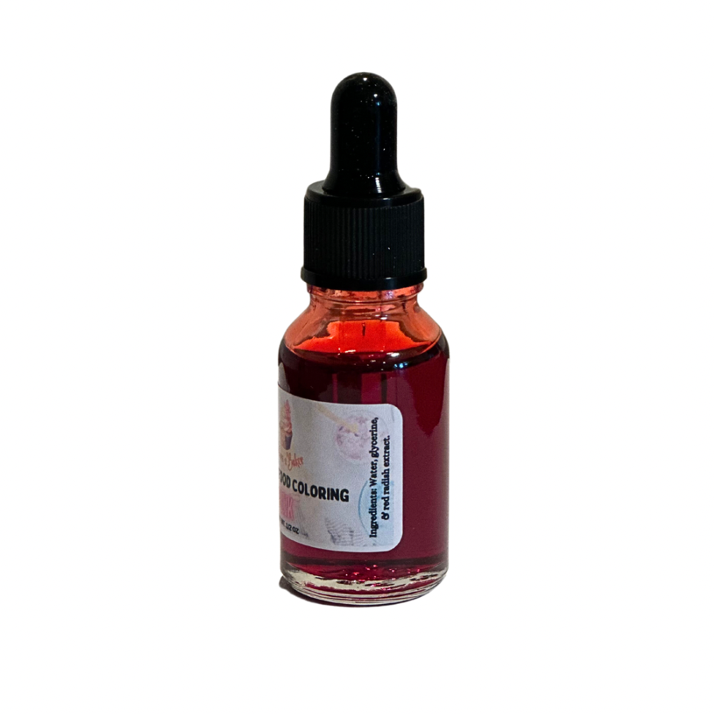 Natural Pink Food Coloring - .5oz - Nature’s Baker