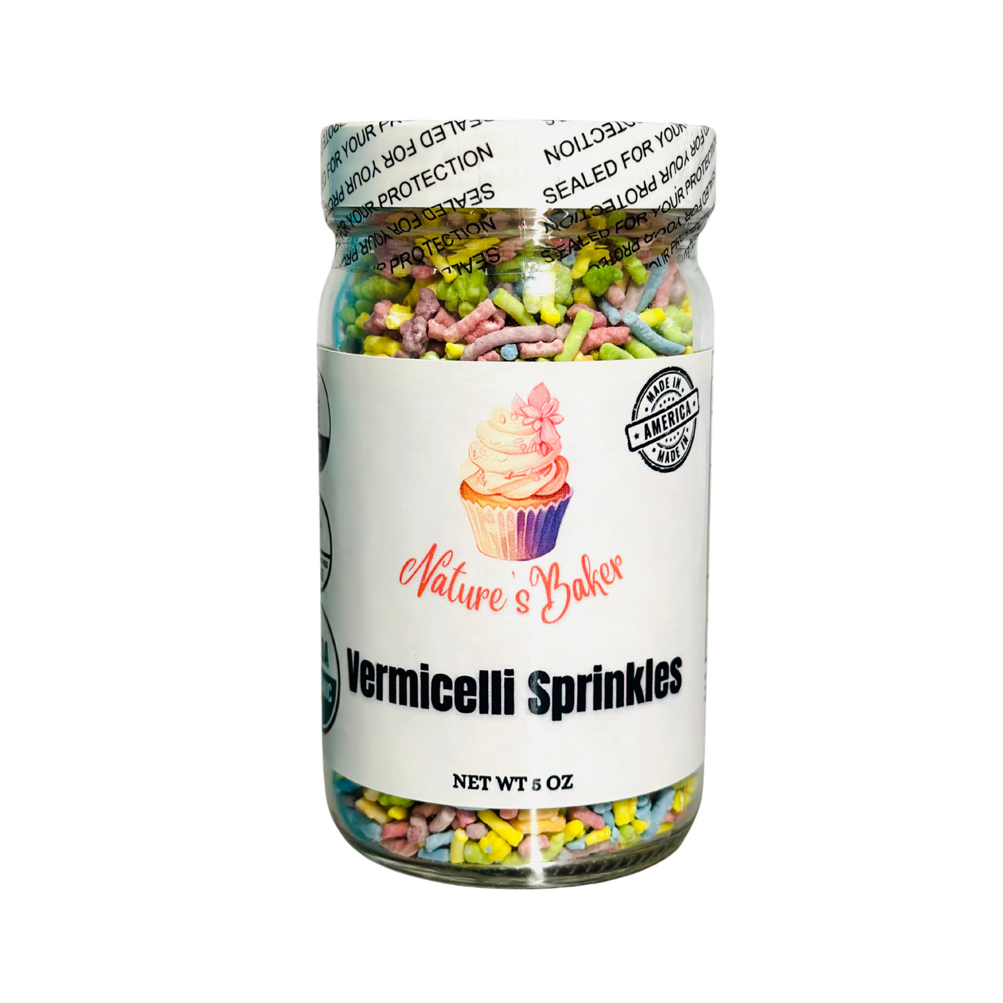 Bulk Vermicelli Sprinkles - 25 pounds - Nature’s Baker